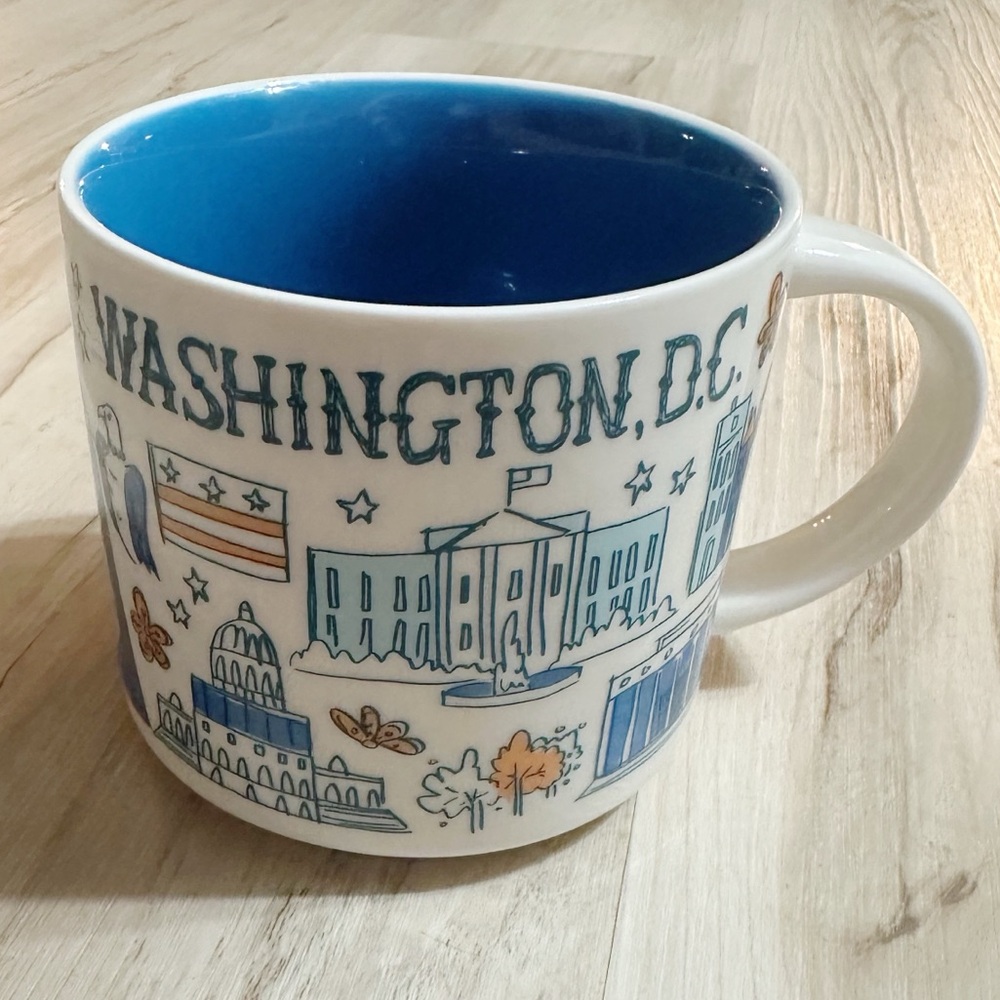 Starbucks 2018 Washington D.C. Been There Series Collectors Mug